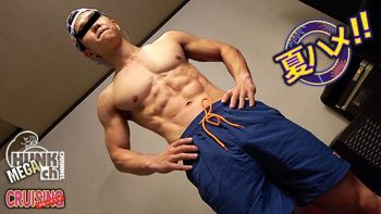 CR-0857 夏ハメ2025!!可愛い顔のバキバキマッチョ弓弦(ゆずる)くん25歳!!シックスパックで生チンポを激ピストン!!リアルノンケを真夏の海で逆ナンパ!!