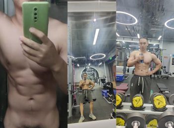[CN SOLO] 優質帥氣愛健身的短髮帥哥被勾引放飛自我
