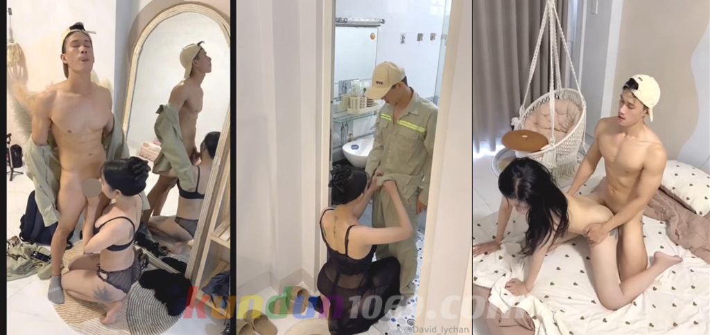 [OF] DAVID_LYCHAN x LADYBOY 水管工