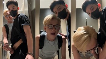[OF] SEVEN x HANDSOME BOY – SUCK COCK DRINK SEMEN IN THE TOILET
