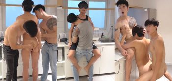 [OF] DAVID_LYCHAN x RYO x Mr.PEACH – 3SOME 三角戀，他屁股關不起來。