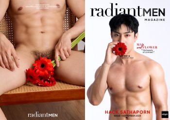 [PHOTO SET] radiantMEN – MAN and FLOWER – HACK SATHAPORN